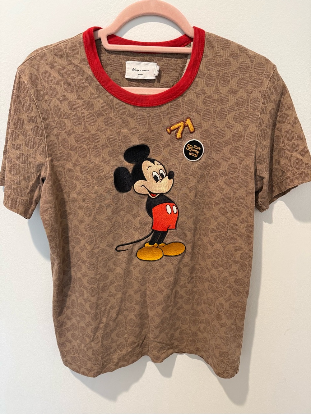 Coach x Disney Mickey Mouse Signature Tee